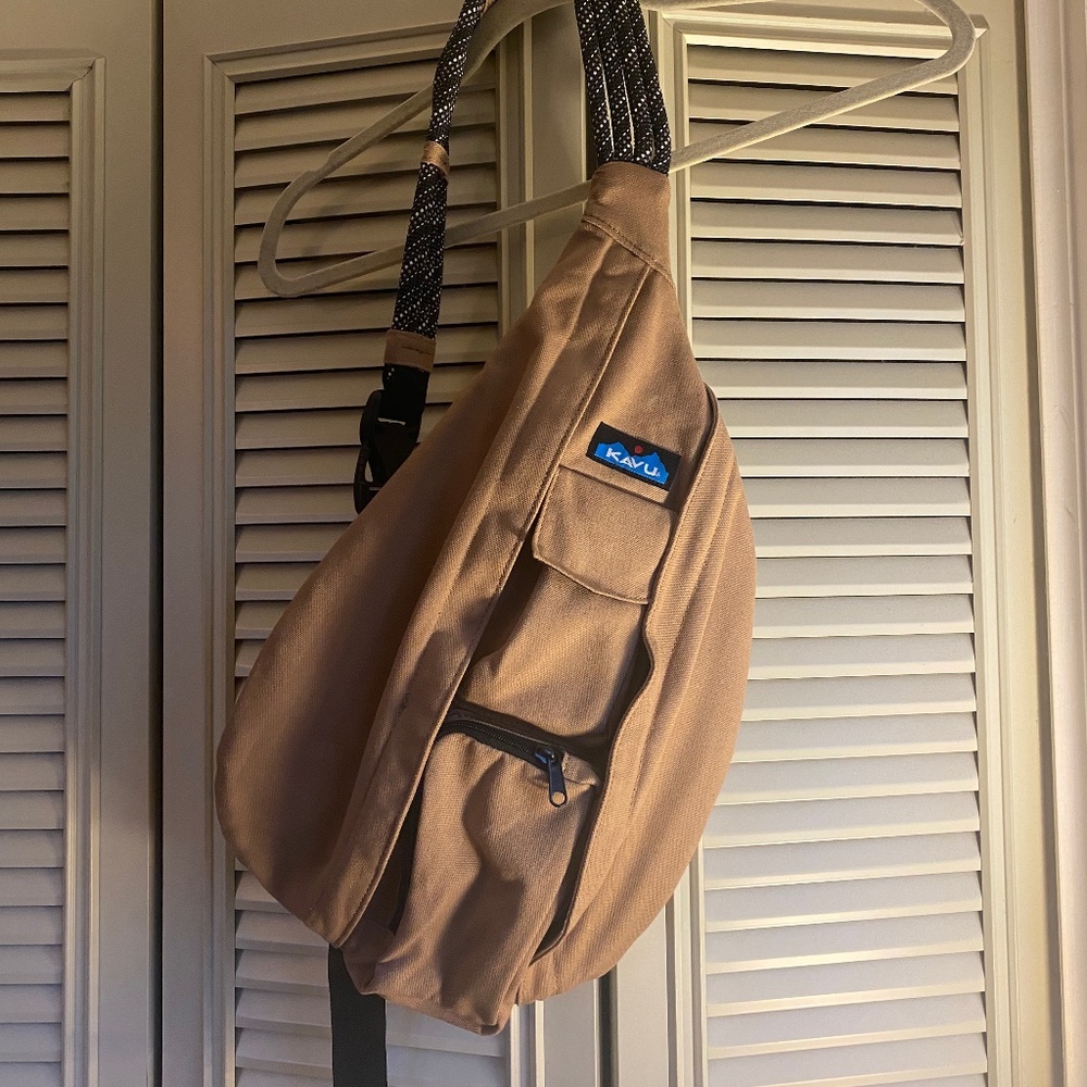 KAVU beige sling bag